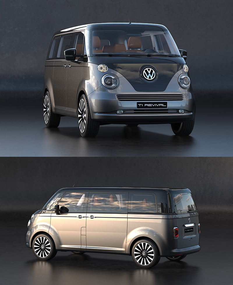 Illustration for article titled It's Hard To Argue With This Volkswagen T1 Revival ConceptĀ